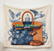 Hermes Throw Blankets